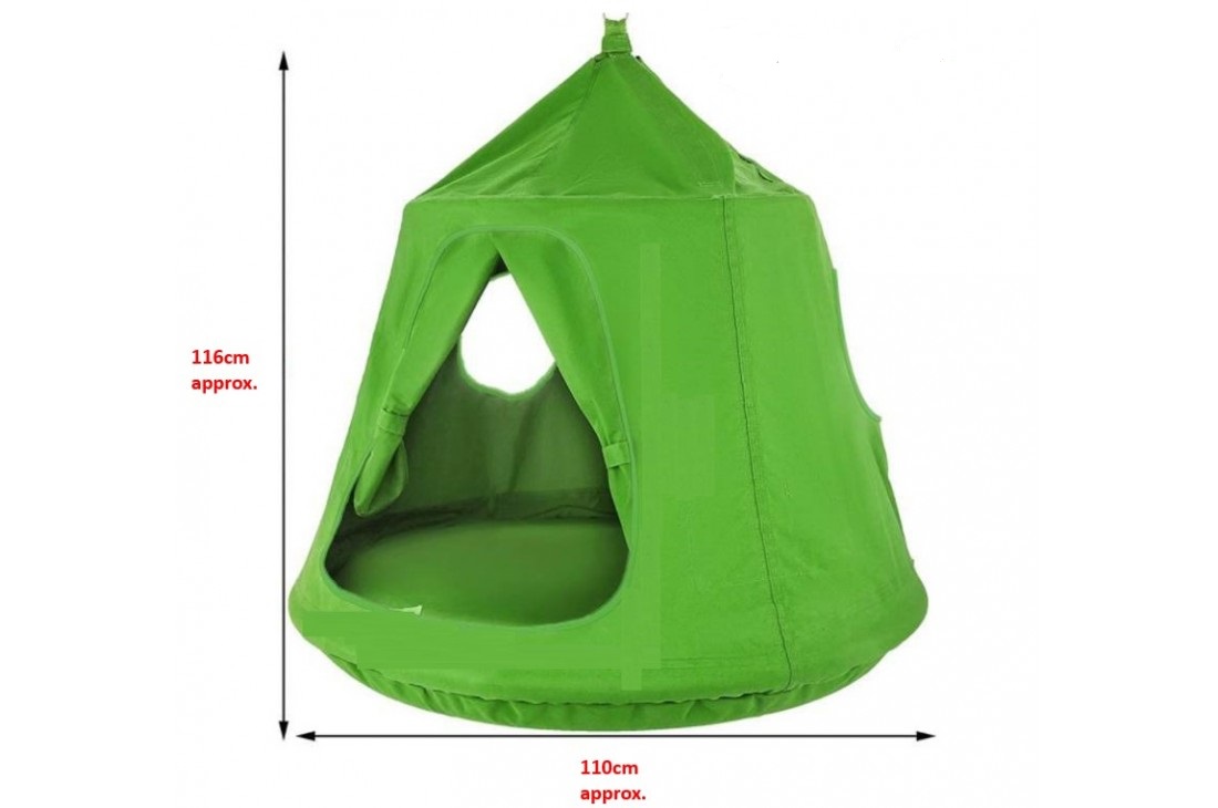 Tent Pod Swing Green